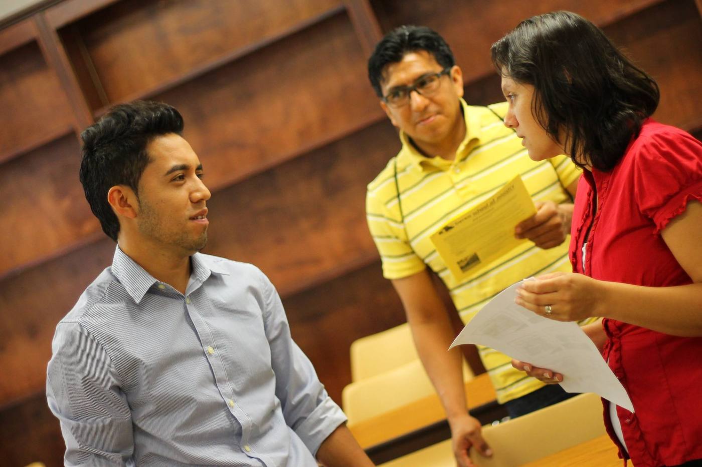 Estudiantes en clase en Berea